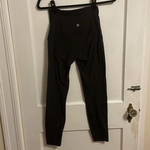 Lululemon Align Leggings- Cross detail on waistband